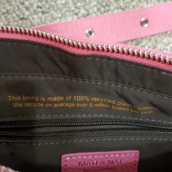 Matt & Nat Pink Belt Bag NWOT - Picture 10 of 16